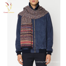 Striped Knit Wool Winter Scarf Customise for Men